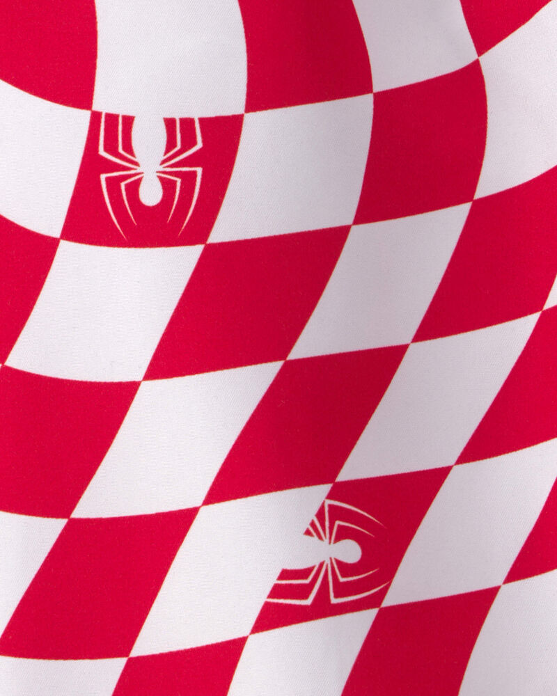 Boys &copy;Marvel Spider-Man Swim Trunks - Red/White, image 3 of 3 slides