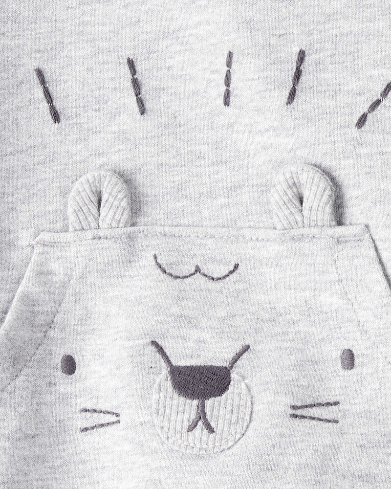 Baby 3-Piece Lion Little Cardigan Set, image 3 of 4 slides