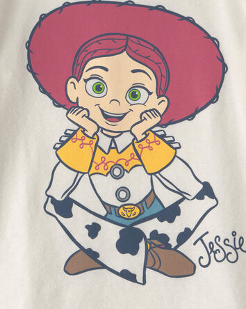 Toddler Girl Disney&copy; Jessie Long-Sleeve Graphic Tee - White, 