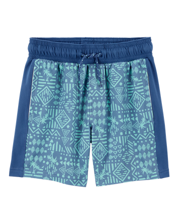 Enfant Short de sport pour tous les jours - Bleu, 