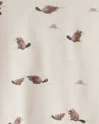 Baby Organic Cotton Pyjamas in Beavers' Creek Print, image 3 of 5 slides