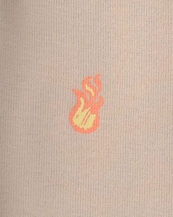 Gar&ccedil;ons - Hot Sauce 100 % coton Coupe ajust&eacute;e Ensemble pyjama 4 pi&egrave;ces - Beige/Vert, 