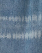Gar&ccedil;ons - Short en denim teint sur n&oelig;uds - D&eacute;lav&eacute; moyen, image 6 sur 6 diapositives