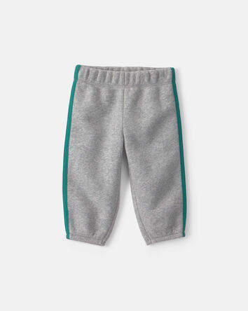 Baby Boy 3-Piece '28' Varsity Hooded Layering Set - Green, 