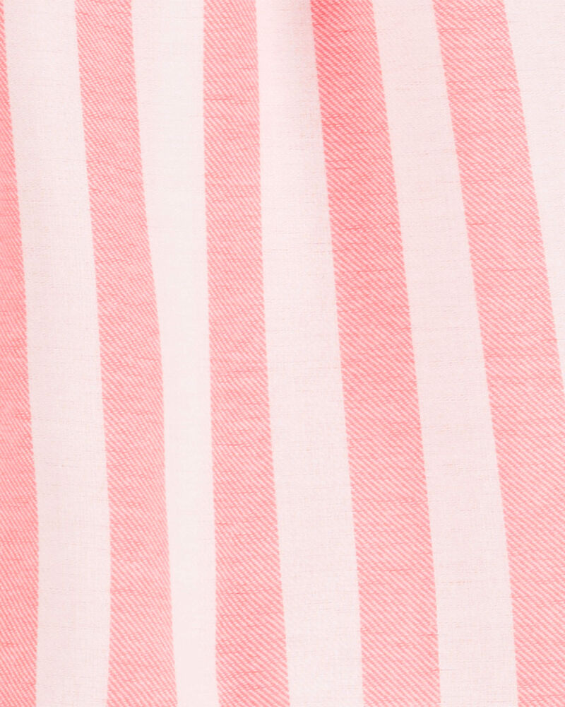 Striped Woven Nightgown, image 3 of 4 slides