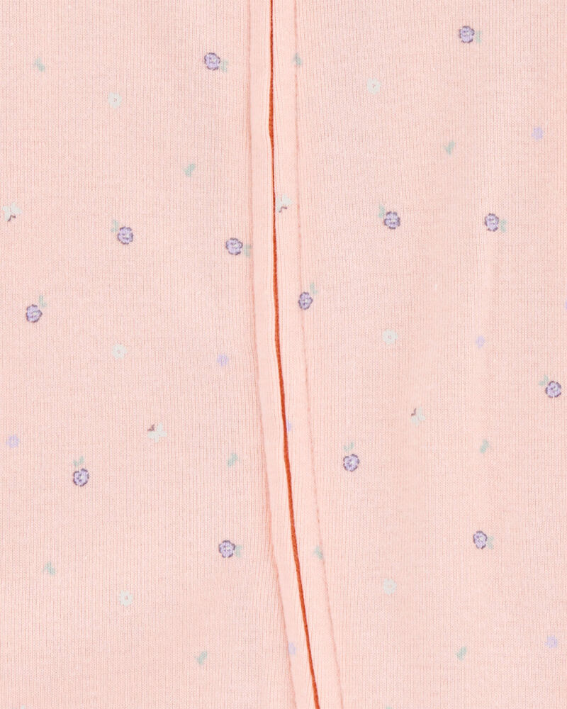 Baby 2-Pack Print 2-Way Zip Cotton Sleeper Pyjamas, image 2 of 5 slides