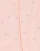 Baby 2-Pack Print 2-Way Zip Cotton Sleeper Pyjamas, image 2 of 5 slides