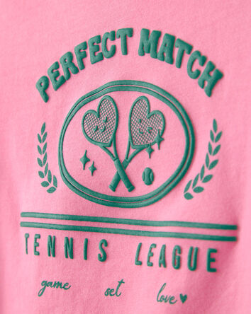 Toddler Girl 'Perfect Match' Top - Pink, 
