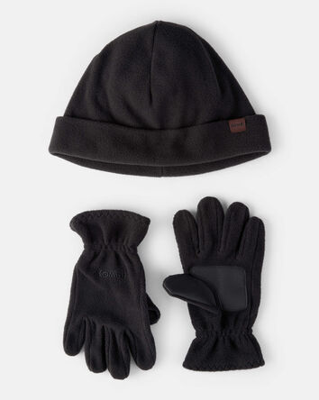 Garçons - Ensemble tuque et mitaines en molleton KOMBI  , 