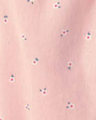 Toddler Girl Floral Twill Pull-On Pants - Pink, image 3 of 4 slides