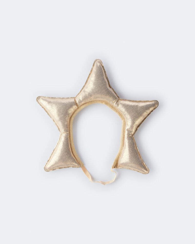 Toddler Star Glitter Headband - Gold, image 1 of 8 slides
