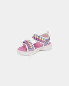 Tout-petit fille - Sandales arc-en-ciel qui clignotent, image 6 sur 6 diapositives
