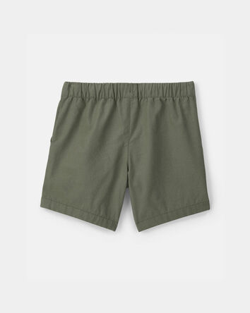 Tout-petit gar&ccedil;on - Toile Shorts - Vert, 