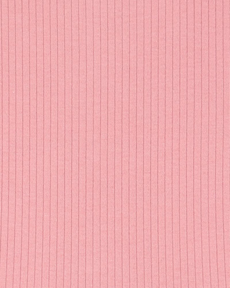 Kid Solid Short-Sleeve Dress - Pink, image 3 of 4 slides
