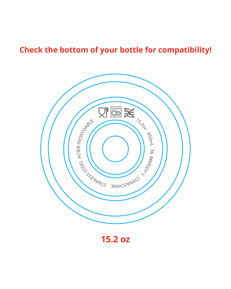 Wander Straw Bottle Extra Straws - 2-Pack, image 2 of 2 slides