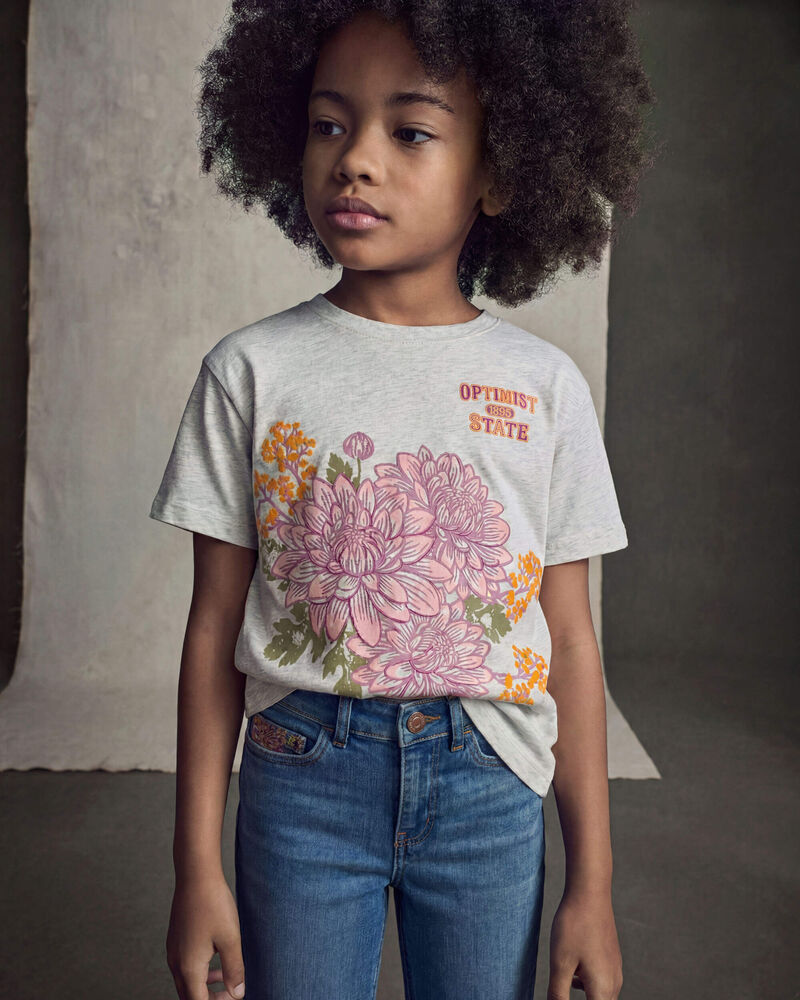 Filles - Jean &agrave; jambe &eacute;vas&eacute;s en denim - D&eacute;lav&eacute; moyen, image 4 sur 4 diapositives