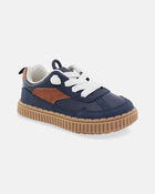 Toddler Boy Casual Shoes - Navy/Brown, image 1 of 6 slides