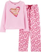 2-Piece Candy Cane PJs, image 1 of 2 slides
