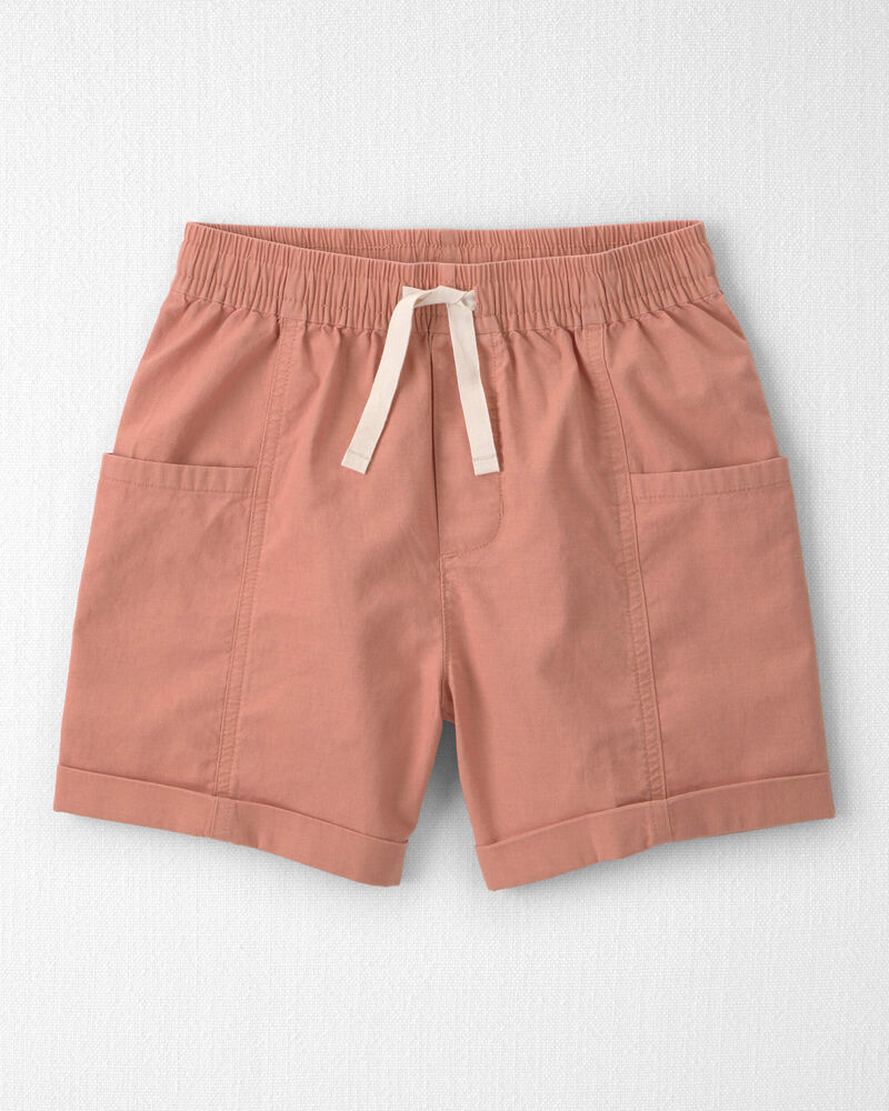 Boys 2-Piece Shorts Set Made with Organic Cotton in Citrus, image 3 of 8 slides