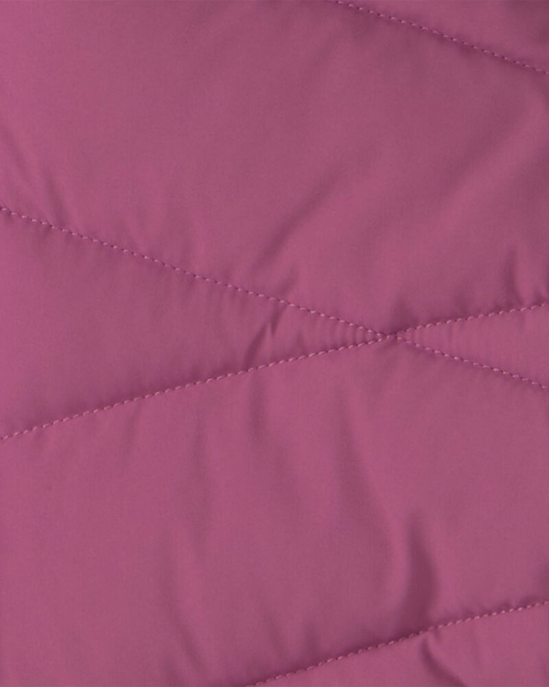 Girls  Bubble Urban Jacket- Purple, image 3 of 4 slides