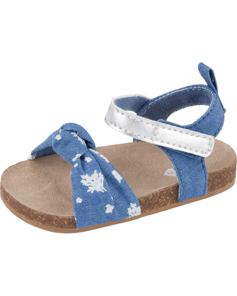 Bébé Sandales en chambray, image 6 sur 7 diapositives