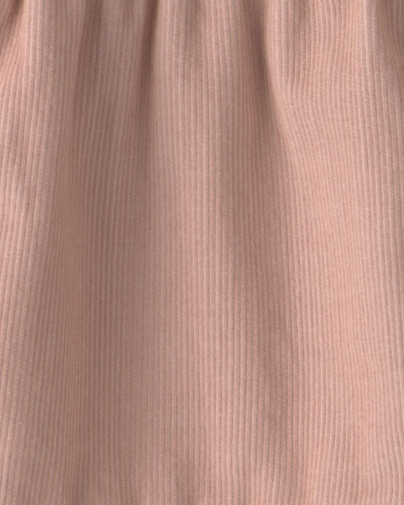 Toddler Girl Organic Cotton Corduroy Dress, image 5 of 6 slides