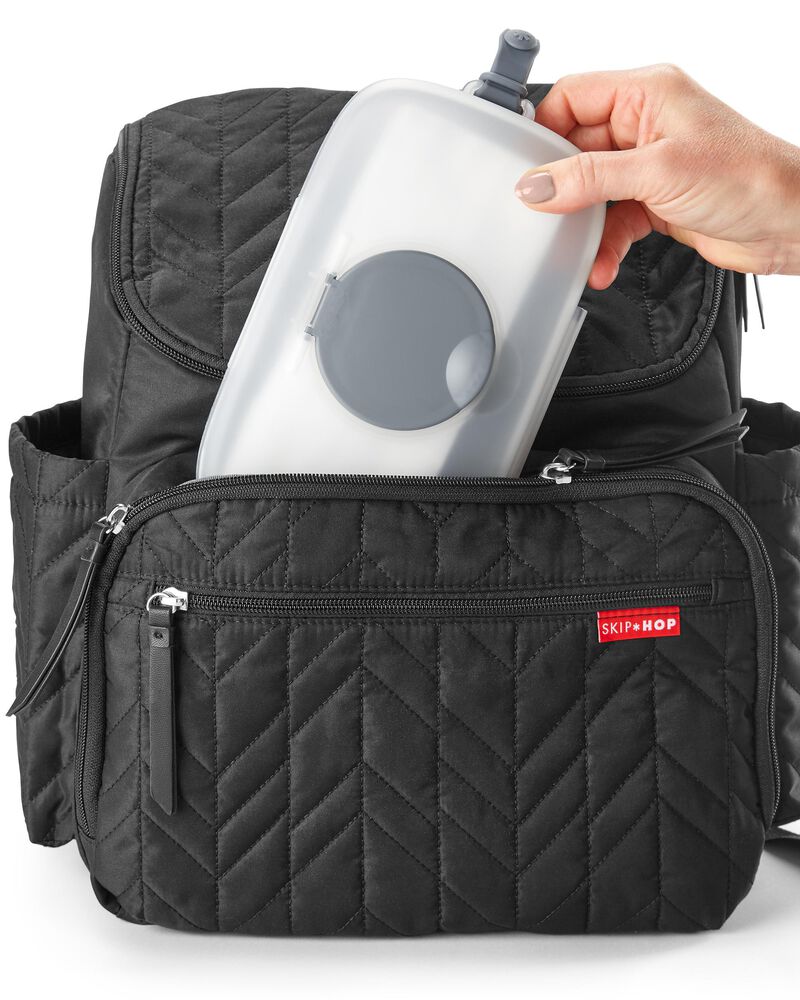 Grab & Go Snug Seal Wipes Case - Grey, image 4 of 6 slides