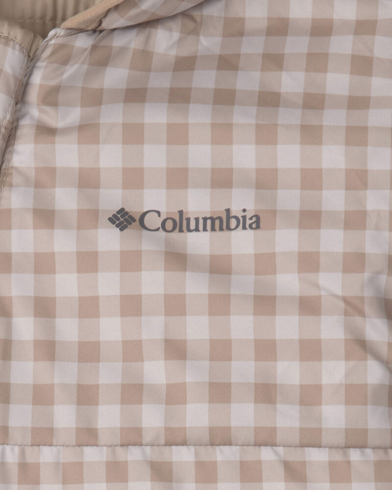 Baby Boy Columbia Powder Lite&trade; II Reversible Bunting- Beige, image 5 of 5 slides