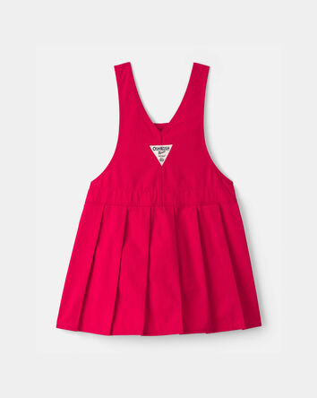 Tout-petit fille - Jupe-salopette - Rouge, 