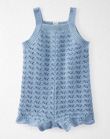 Bébé Barboteuse en coton biologique à motif pointelle, 