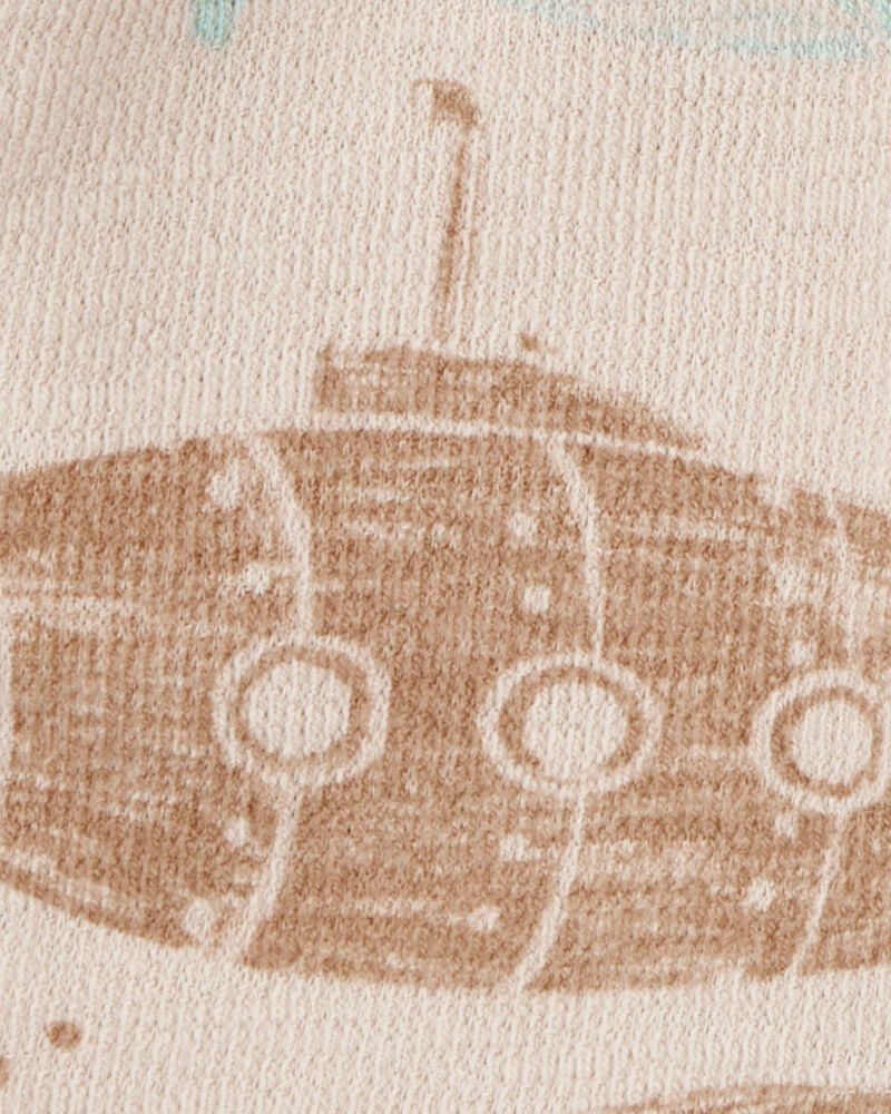 Toddler Sea Print Pull-On Shorts, image 3 of 4 slides