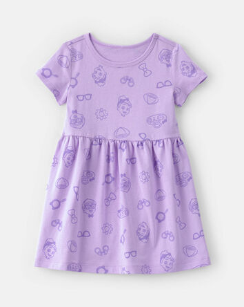 Tout-petit fille - Robe manches courtes Blippi - Mauve, 