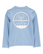 Baby Boy Whale Rashguard Set - Blue, image 3 of 6 slides