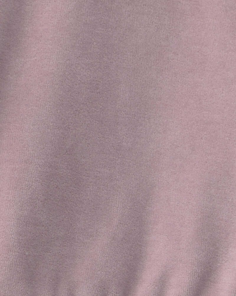 B&eacute;b&eacute; fille - Ensemble 2 pi&egrave;ces haut et pantalon en velours de coton biologique, image 4 sur 5 diapositives