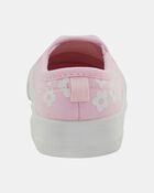 Tout-petit Espadrilles fleuries &agrave; enfiler - Rose, image 3 sur 7 diapositives