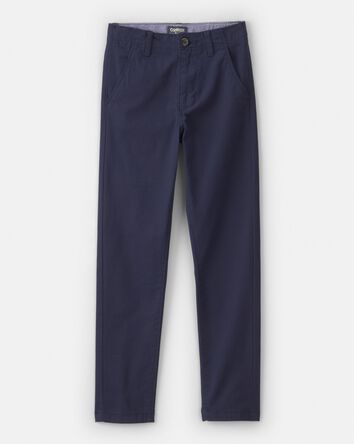 Boys Slim Tapered Chino Pants, 