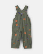 Baby Patch Logo Overalls - Green, image 2 of 4 slides