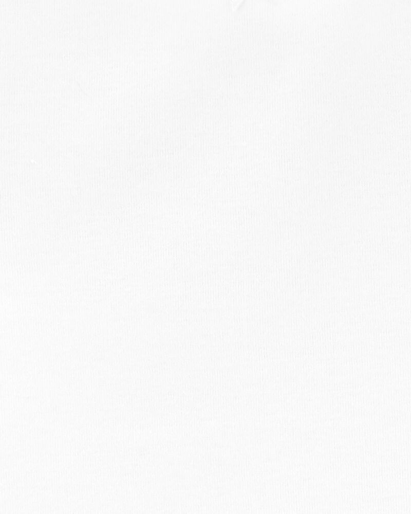 Toddler White 2Pack Cotton Undershirts