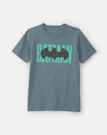 Gar&ccedil;ons - T-shirt &agrave; imprim&eacute; Batman - Vert, 