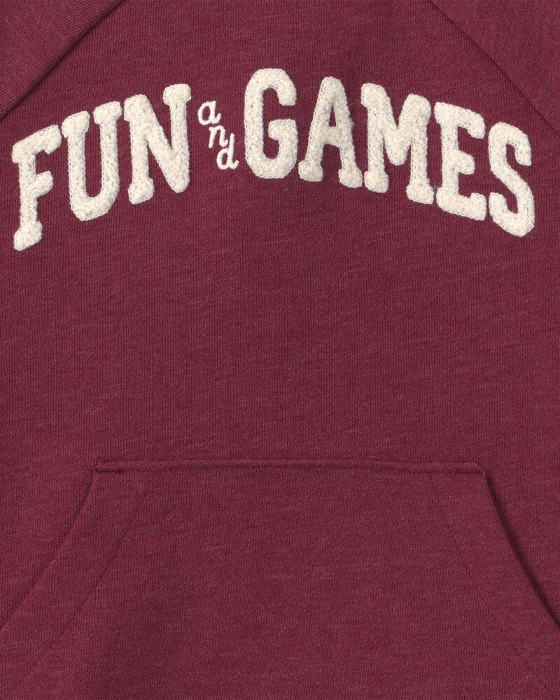 Tout-petit gar&ccedil;on Chandail &laquo;Fun & Games&raquo; pour tout-petit - Bourgogne, image 6 sur 6 diapositives