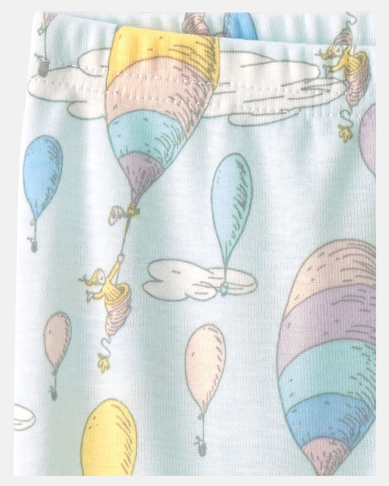 Toddler Girl 2-Piece Dr. Seuss&trade; Short-Sleeve Snug Fit 2-Piece Pyjama Set, image 3 of 4 slides