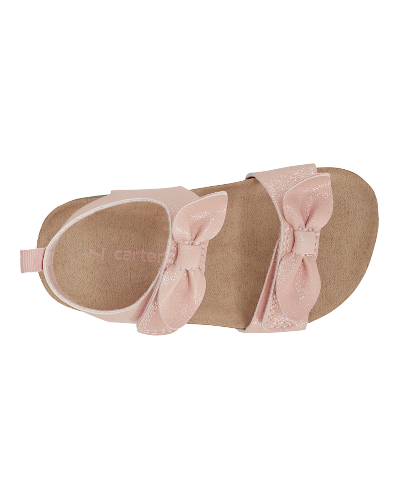 Toddler Strappy Casual Sandals - Pink, image 4 of 7 slides