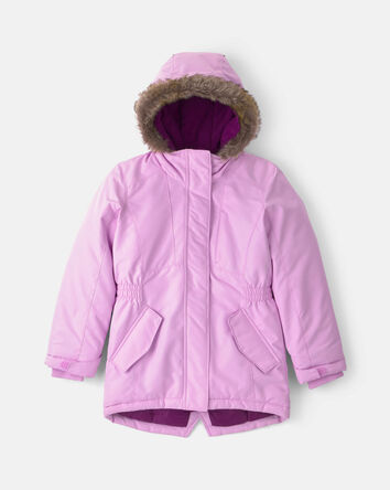 Filles - Manteau d&rsquo;hiver - Lilas, 