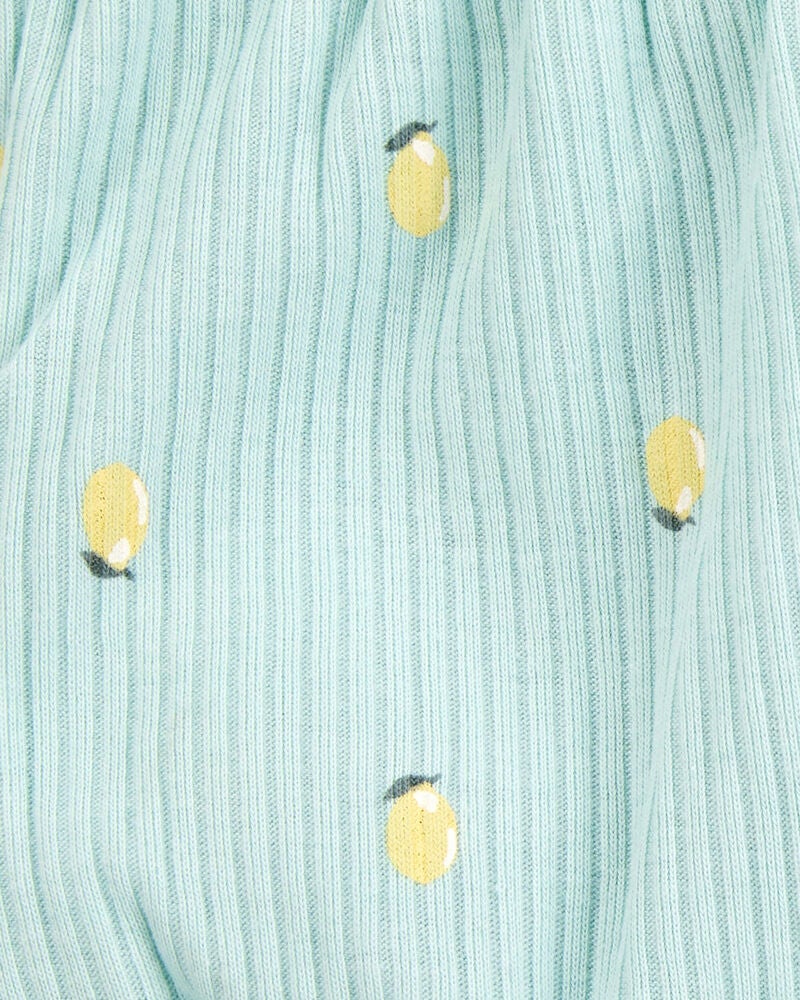 Baby 2-Pack Pull-On Shorts - Blue/Yellow, image 2 of 4 slides