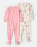 Rose/Ivoire