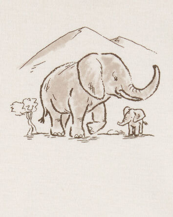 Bébé Ensemble 3 pièces veste Little à motif d’éléphant, 