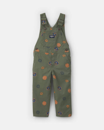 Toddler Patch Logo Overalls - Green, 