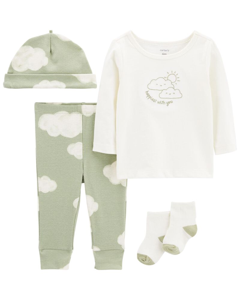 Baby 4-Piece Take-Me-Home Set, image 1 of 3 slides