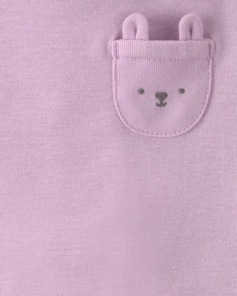 Baby Girl 5-Pack Bunny Multipack Bodysuits, image 3 of 6 slides