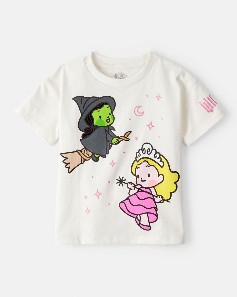 Tout-petit fille - T-shirt &agrave; manches courtes imprim&eacute; Wicked - Cr&egrave;me, image 1 sur 3 diapositives